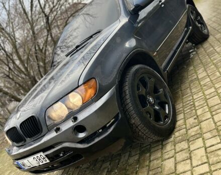 Серый БМВ Х5, объемом двигателя 3 л и пробегом 200 тыс. км за 3400 $, фото 7 на Automoto.ua