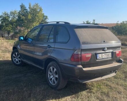 Серый БМВ Х5, объемом двигателя 3 л и пробегом 320 тыс. км за 4650 $, фото 4 на Automoto.ua
