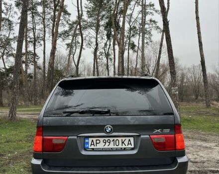Серый БМВ Х5, объемом двигателя 3 л и пробегом 270 тыс. км за 7300 $, фото 3 на Automoto.ua