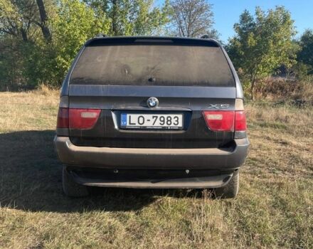 Серый БМВ Х5, объемом двигателя 3 л и пробегом 320 тыс. км за 4650 $, фото 7 на Automoto.ua