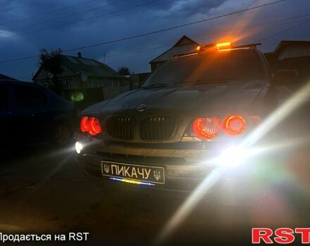 Серый БМВ Х5, объемом двигателя 3 л и пробегом 315 тыс. км за 8350 $, фото 1 на Automoto.ua