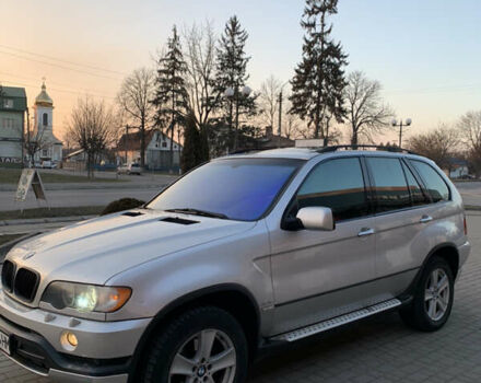 Серый БМВ Х5, объемом двигателя 3 л и пробегом 370 тыс. км за 6400 $, фото 2 на Automoto.ua