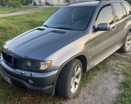 Серый БМВ Х5, объемом двигателя 3 л и пробегом 420 тыс. км за 9000 $, фото 1 на Automoto.ua