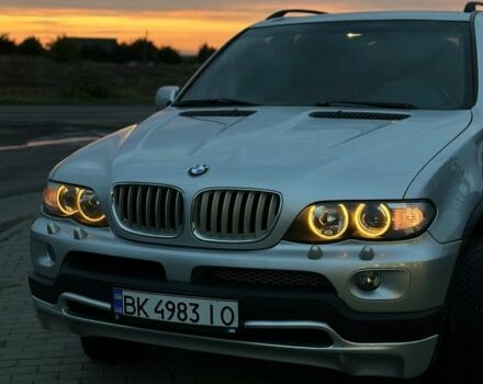 Серый БМВ Х5, объемом двигателя 3 л и пробегом 540 тыс. км за 9500 $, фото 4 на Automoto.ua
