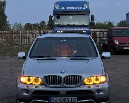 Серый БМВ Х5, объемом двигателя 3 л и пробегом 540 тыс. км за 9500 $, фото 14 на Automoto.ua