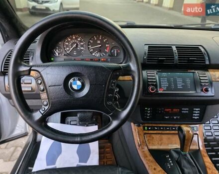 Серый БМВ Х5, объемом двигателя 3 л и пробегом 295 тыс. км за 7999 $, фото 63 на Automoto.ua