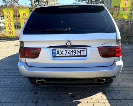 Серый БМВ Х5, объемом двигателя 3 л и пробегом 200 тыс. км за 8000 $, фото 3 на Automoto.ua