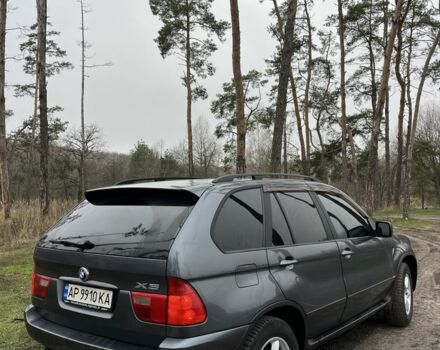 Серый БМВ Х5, объемом двигателя 3 л и пробегом 270 тыс. км за 7300 $, фото 2 на Automoto.ua