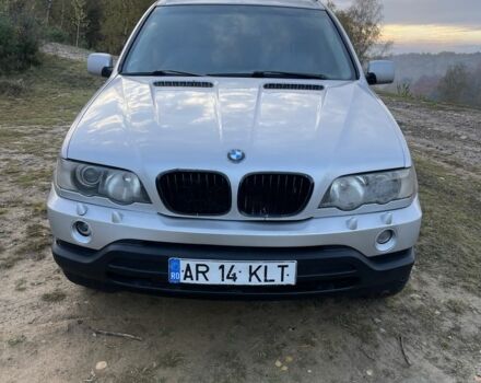Серый БМВ Х5, объемом двигателя 3 л и пробегом 287 тыс. км за 4100 $, фото 1 на Automoto.ua