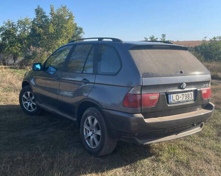 Серый БМВ Х5, объемом двигателя 3 л и пробегом 320 тыс. км за 4500 $, фото 7 на Automoto.ua