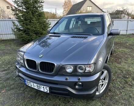 Серый БМВ Х5, объемом двигателя 3 л и пробегом 380 тыс. км за 5900 $, фото 10 на Automoto.ua