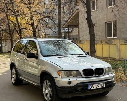Серый БМВ Х5, объемом двигателя 3 л и пробегом 350 тыс. км за 3450 $, фото 1 на Automoto.ua
