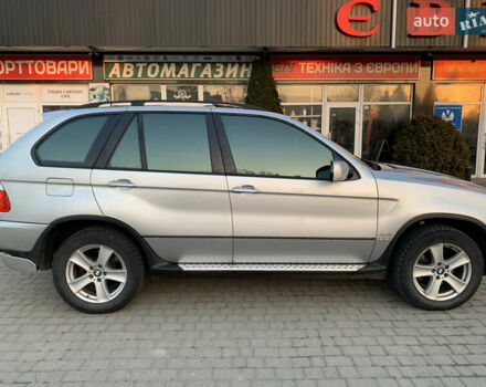 Серый БМВ Х5, объемом двигателя 3 л и пробегом 370 тыс. км за 6400 $, фото 4 на Automoto.ua