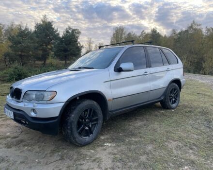 Серый БМВ Х5, объемом двигателя 3 л и пробегом 287 тыс. км за 4100 $, фото 2 на Automoto.ua
