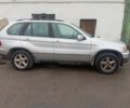 Серый БМВ Х5, объемом двигателя 3 л и пробегом 210 тыс. км за 4700 $, фото 1 на Automoto.ua