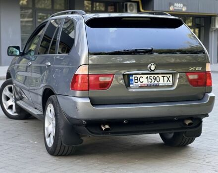 Серый БМВ Х5, объемом двигателя 3 л и пробегом 297 тыс. км за 6199 $, фото 1 на Automoto.ua