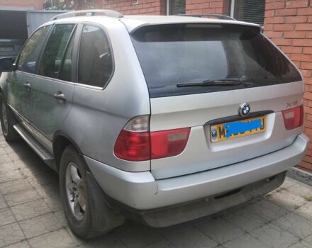Серый БМВ Х5, объемом двигателя 3 л и пробегом 187 тыс. км за 4107 $, фото 1 на Automoto.ua