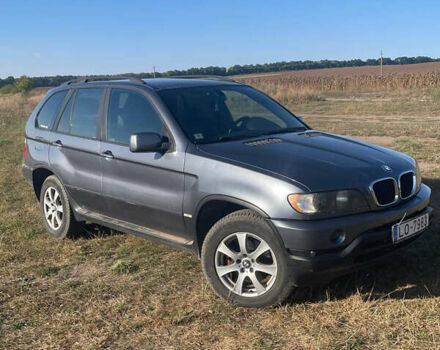 Серый БМВ Х5, объемом двигателя 3 л и пробегом 320 тыс. км за 4500 $, фото 4 на Automoto.ua