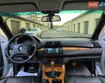 Серый БМВ Х5, объемом двигателя 3 л и пробегом 295 тыс. км за 7999 $, фото 93 на Automoto.ua