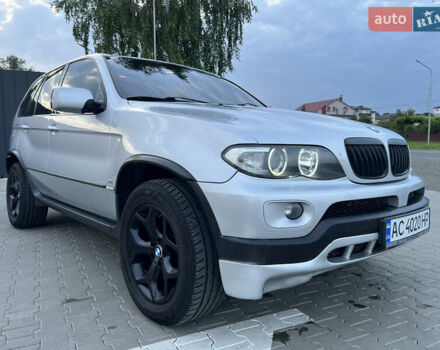 Серый БМВ Х5, объемом двигателя 3 л и пробегом 396 тыс. км за 11200 $, фото 2 на Automoto.ua