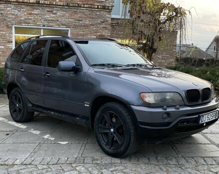Серый БМВ Х5, объемом двигателя 3 л и пробегом 400 тыс. км за 4650 $, фото 5 на Automoto.ua