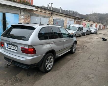 Серый БМВ Х5, объемом двигателя 3 л и пробегом 350 тыс. км за 3850 $, фото 4 на Automoto.ua