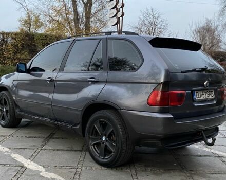 Серый БМВ Х5, объемом двигателя 3 л и пробегом 400 тыс. км за 4650 $, фото 3 на Automoto.ua