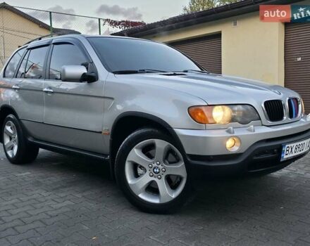Серый БМВ Х5, объемом двигателя 3 л и пробегом 295 тыс. км за 7999 $, фото 1 на Automoto.ua