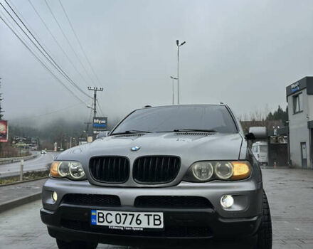 Сірий БМВ Х5, об'ємом двигуна 3 л та пробігом 349 тис. км за 7000 $, фото 2 на Automoto.ua