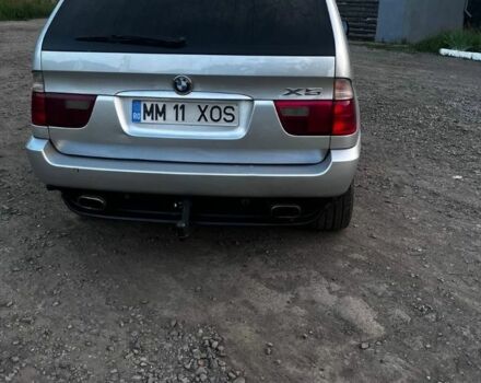 Серый БМВ Х5, объемом двигателя 3 л и пробегом 430 тыс. км за 5700 $, фото 2 на Automoto.ua