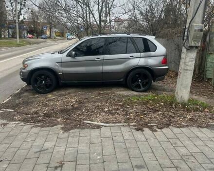 Серый БМВ Х5, объемом двигателя 3 л и пробегом 210 тыс. км за 11500 $, фото 6 на Automoto.ua