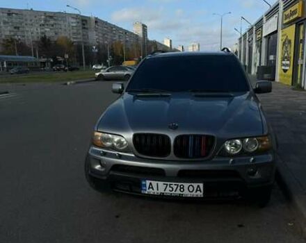 Серый БМВ Х5, объемом двигателя 3 л и пробегом 210 тыс. км за 11500 $, фото 10 на Automoto.ua