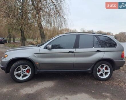 Серый БМВ Х5, объемом двигателя 3 л и пробегом 219 тыс. км за 12765 $, фото 3 на Automoto.ua