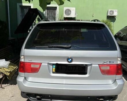 Серый БМВ Х5, объемом двигателя 3 л и пробегом 310 тыс. км за 10000 $, фото 1 на Automoto.ua