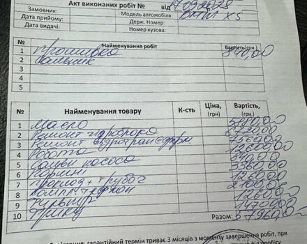 Сірий БМВ Х5, об'ємом двигуна 3 л та пробігом 349 тис. км за 7000 $, фото 7 на Automoto.ua