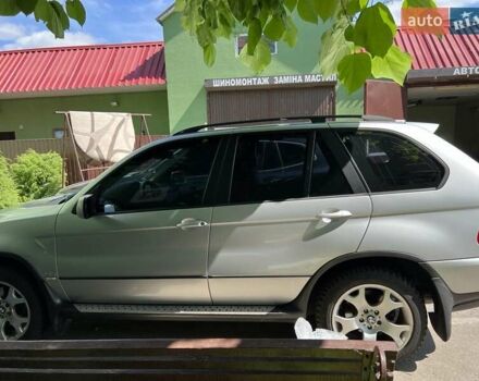 Серый БМВ Х5, объемом двигателя 3 л и пробегом 310 тыс. км за 10000 $, фото 2 на Automoto.ua