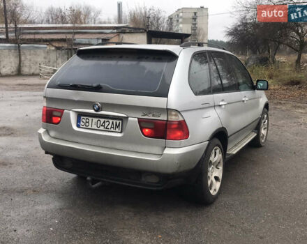 Серый БМВ Х5, объемом двигателя 3 л и пробегом 225 тыс. км за 3700 $, фото 23 на Automoto.ua