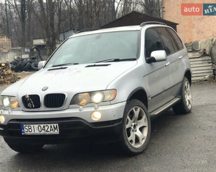 Серый БМВ Х5, объемом двигателя 3 л и пробегом 225 тыс. км за 3700 $, фото 14 на Automoto.ua