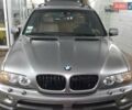 Серый БМВ Х5, объемом двигателя 3 л и пробегом 213 тыс. км за 9500 $, фото 1 на Automoto.ua