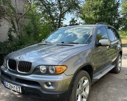 Серый БМВ Х5, объемом двигателя 3 л и пробегом 419 тыс. км за 9500 $, фото 1 на Automoto.ua