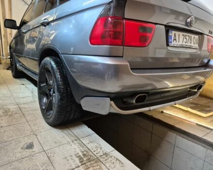 Серый БМВ Х5, объемом двигателя 3 л и пробегом 333 тыс. км за 11500 $, фото 7 на Automoto.ua