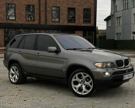 Серый БМВ Х5, объемом двигателя 3 л и пробегом 390 тыс. км за 7900 $, фото 2 на Automoto.ua