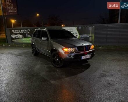 Серый БМВ Х5, объемом двигателя 3 л и пробегом 210 тыс. км за 11500 $, фото 4 на Automoto.ua