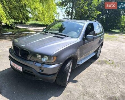 Серый БМВ Х5, объемом двигателя 3 л и пробегом 315 тыс. км за 6912 $, фото 4 на Automoto.ua