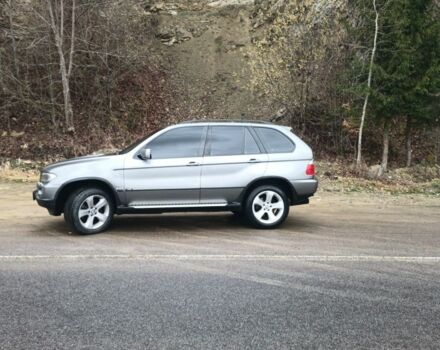 Серый БМВ Х5, объемом двигателя 3 л и пробегом 273 тыс. км за 12000 $, фото 3 на Automoto.ua