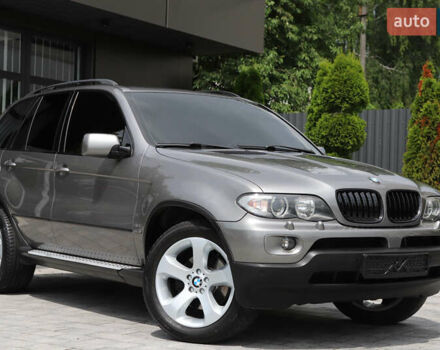 Серый БМВ Х5, объемом двигателя 3 л и пробегом 290 тыс. км за 16500 $, фото 3 на Automoto.ua