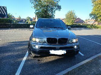 Серый БМВ Х5, объемом двигателя 3 л и пробегом 487 тыс. км за 11700 $, фото 7 на Automoto.ua