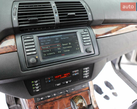 Серый БМВ Х5, объемом двигателя 3 л и пробегом 290 тыс. км за 16500 $, фото 45 на Automoto.ua