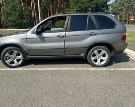 Серый БМВ Х5, объемом двигателя 3 л и пробегом 370 тыс. км за 5500 $, фото 2 на Automoto.ua