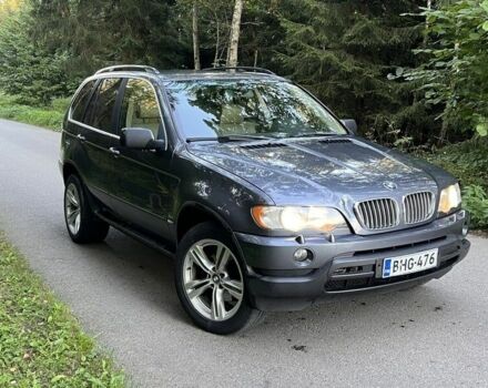 Сірий БМВ Х5, об'ємом двигуна 3 л та пробігом 218 тис. км за 4000 $, фото 1 на Automoto.ua
